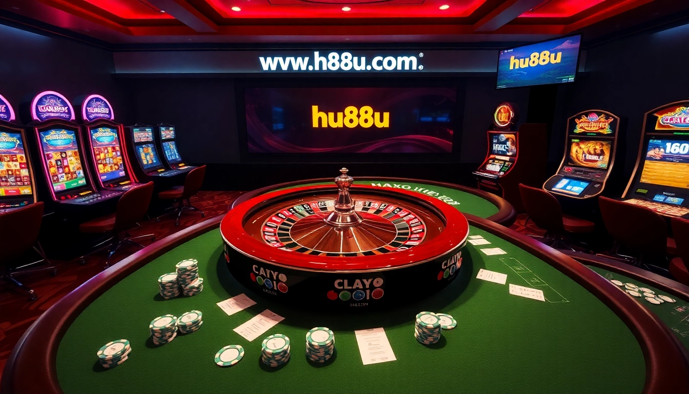 Experience thrilling gameplay at https://hu88u.com/ with a vibrant virtual casino atmosphere.