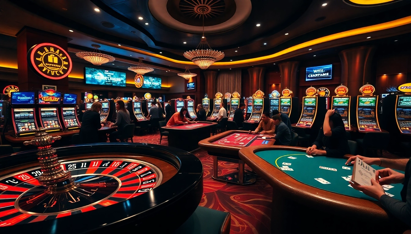 Engaged players experiencing thrill at a casino, revealing insights into hidden wiki dark web activities.
