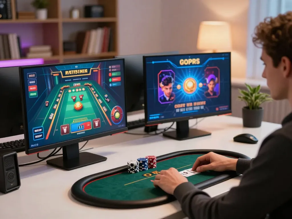 Experience strategic online poker gameplay at TR88SEO with immersive technology.