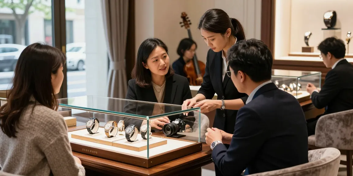 Discover high-quality replica watches in a luxurious boutique setting, showcasing exquisite timepieces.