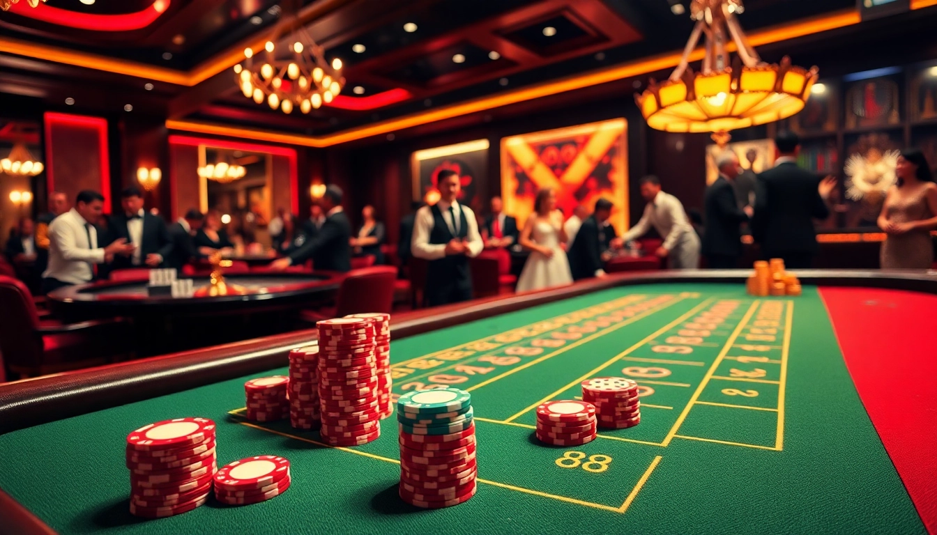 Experience the thrill of Baccarat at XX88, with vibrant tables and high-stakes excitement.