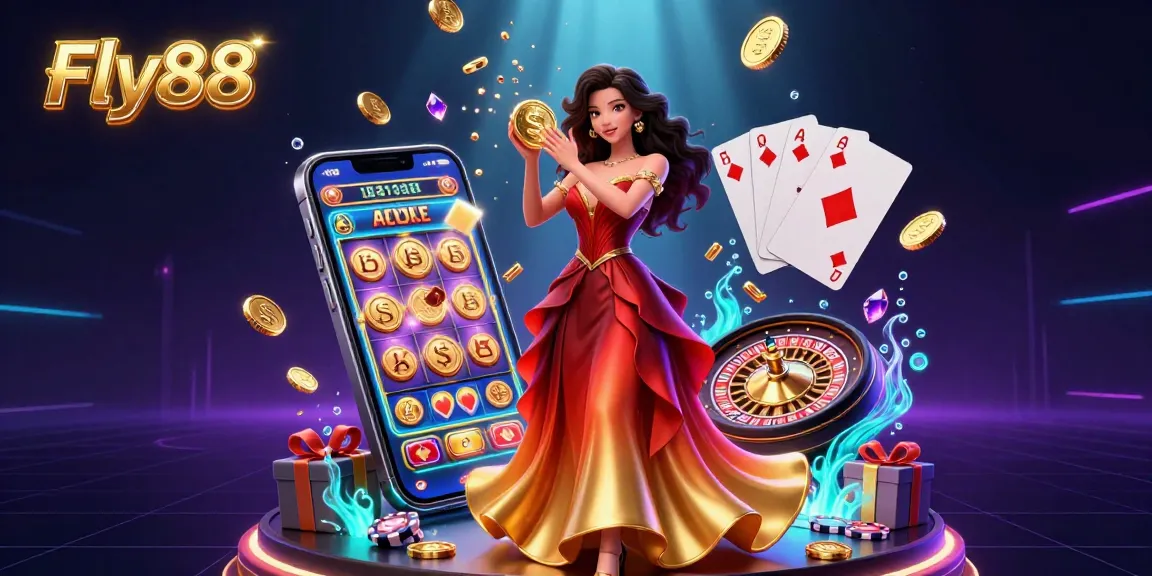 Engage with Fly88's vibrant online casino experience featuring stunning graphics and dynamic gameplay.