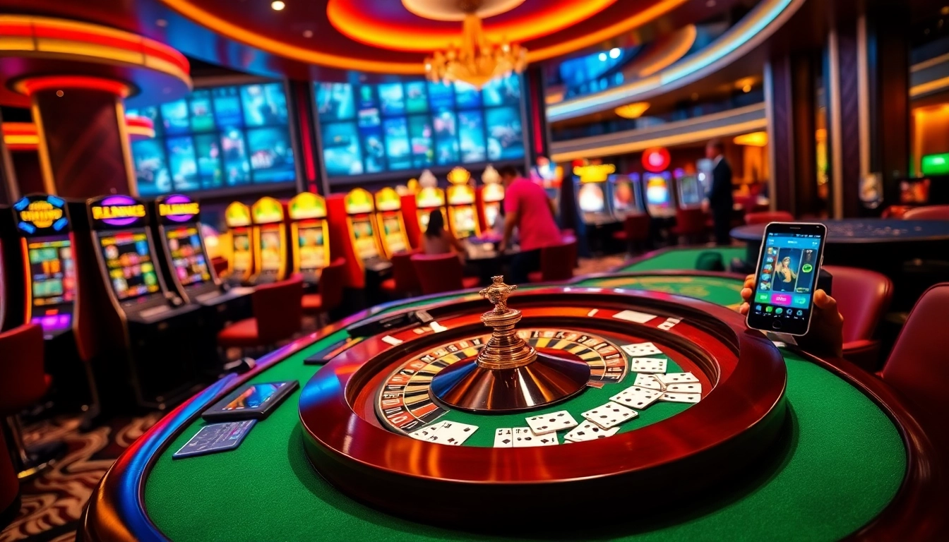 CK444 players enjoying a dynamic casino experience with roulette and slot machines.