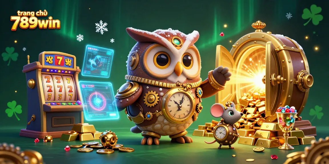 Experience riches at trang chủ 789win with dazzling slots and treasures in a vibrant casino scene.