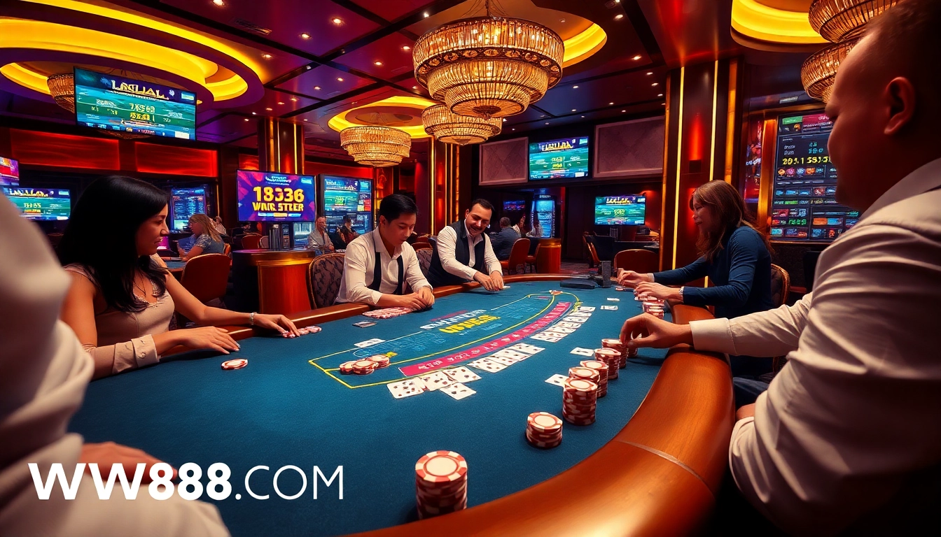 Experience the thrill of online gambling at WW88.COM with dynamic casino action and professional gameplay.