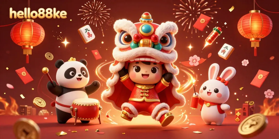Play popular games at hello88ke with exciting characters in a vibrant casino scene.