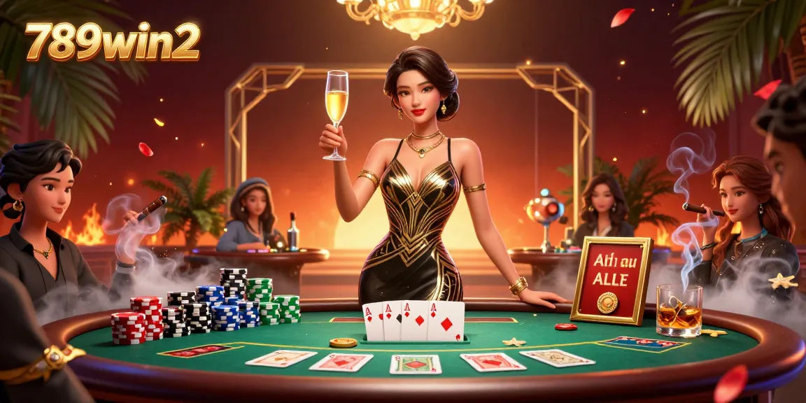 Experience the lavish world of gaming with 789win2 in a luxurious casino setting filled with excitement.