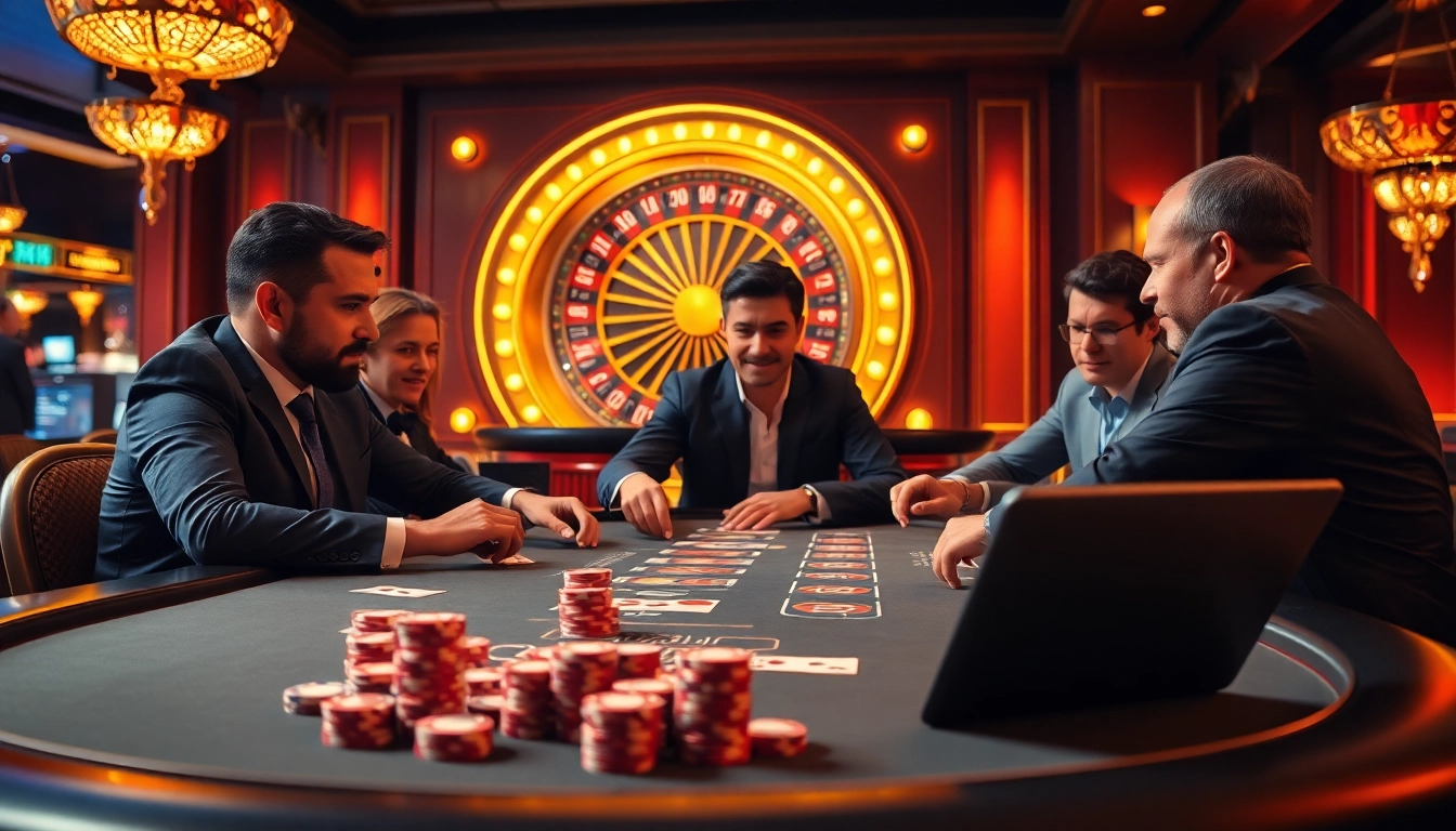 Gambling at a poker table while experiencing f168 đăng nhập for online gaming.