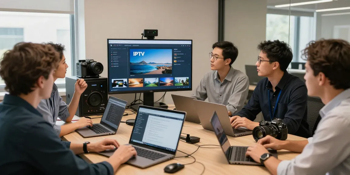 UK IPTV Provider with licensed professionals in discussions about trusted streaming solutions, community-focused service.