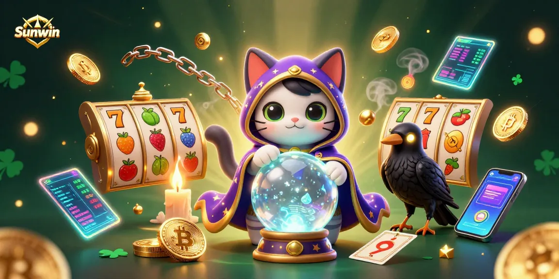 Engage in thrilling gameplay at Sunwin with vibrant casino elements and enchanting characters.