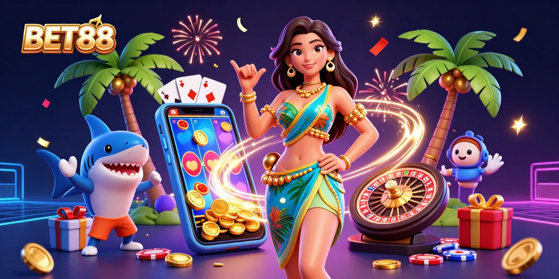 Experience thrilling gaming excitement at BET88 with vibrant slot games and immersive visuals.