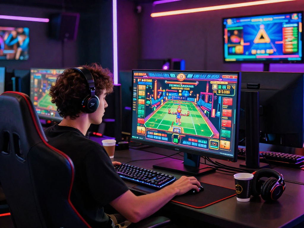 KOMBET168 dynamic online gaming environment highlighting player engagement and technology.