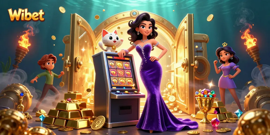 Wibet offers thrilling jackpot wins with dazzling slot machines and lucky mascots.