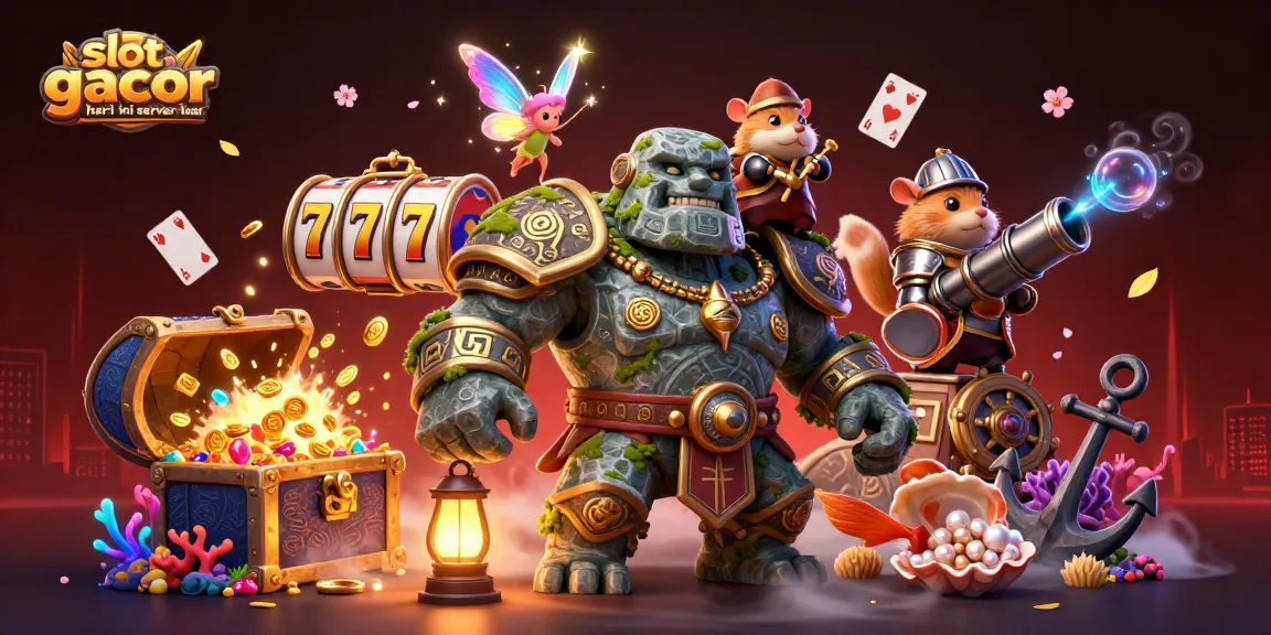 Experience thrilling gameplay with slot gacor hari ini server luar as mystical characters unleash magic in a vibrant 3D casino.