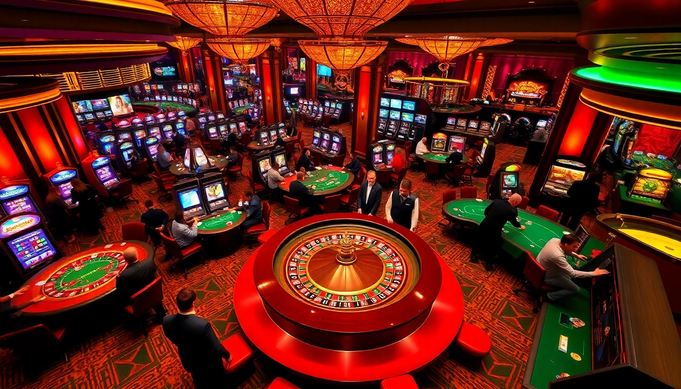 Players celebrating a win at the casino, highlighting Link 888new's vibrant gaming atmosphere.
