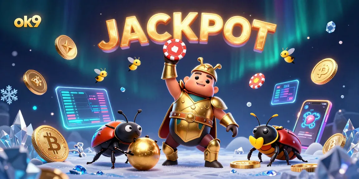 Spin the reels and win big at ok9 with vibrant characters and exciting casino elements.