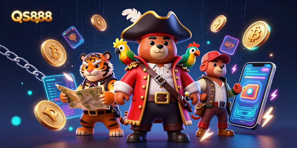 Engage with QS888's thrilling casino adventures featuring pirates and crypto treasures.