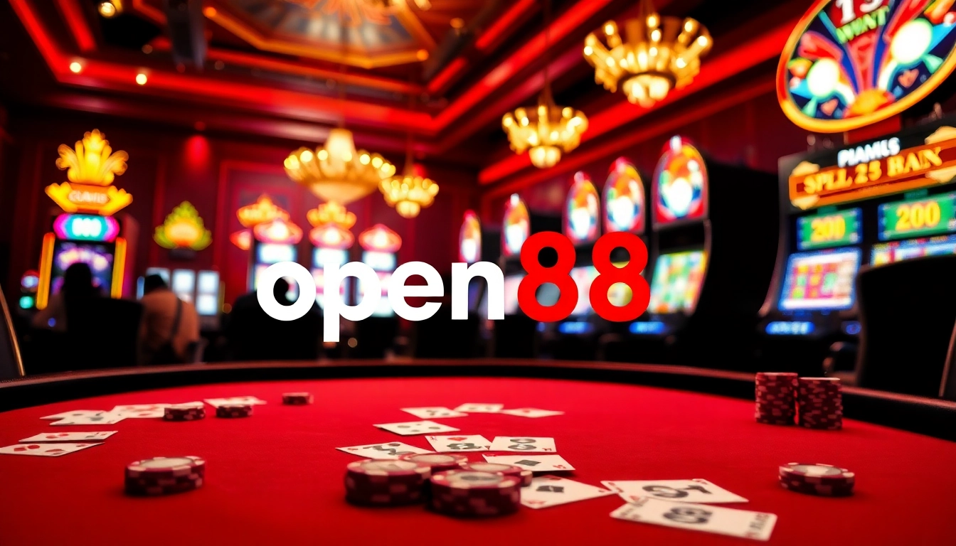 Experience high-stakes gambling at open88 casino with exciting slots and poker action.