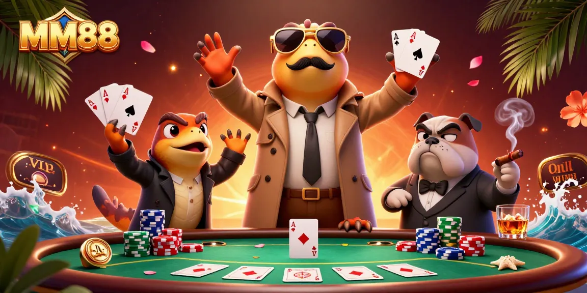 Engage in the action at MM88, where raptors hilariously attempt to enter a VIP casino lounge.