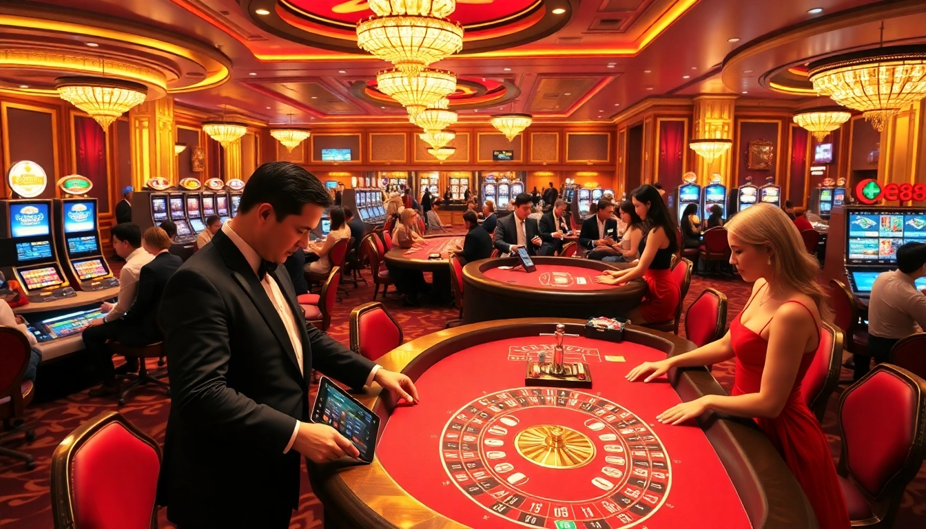 Experience the excitement of ee88 with vibrant casino games and professional dealers.