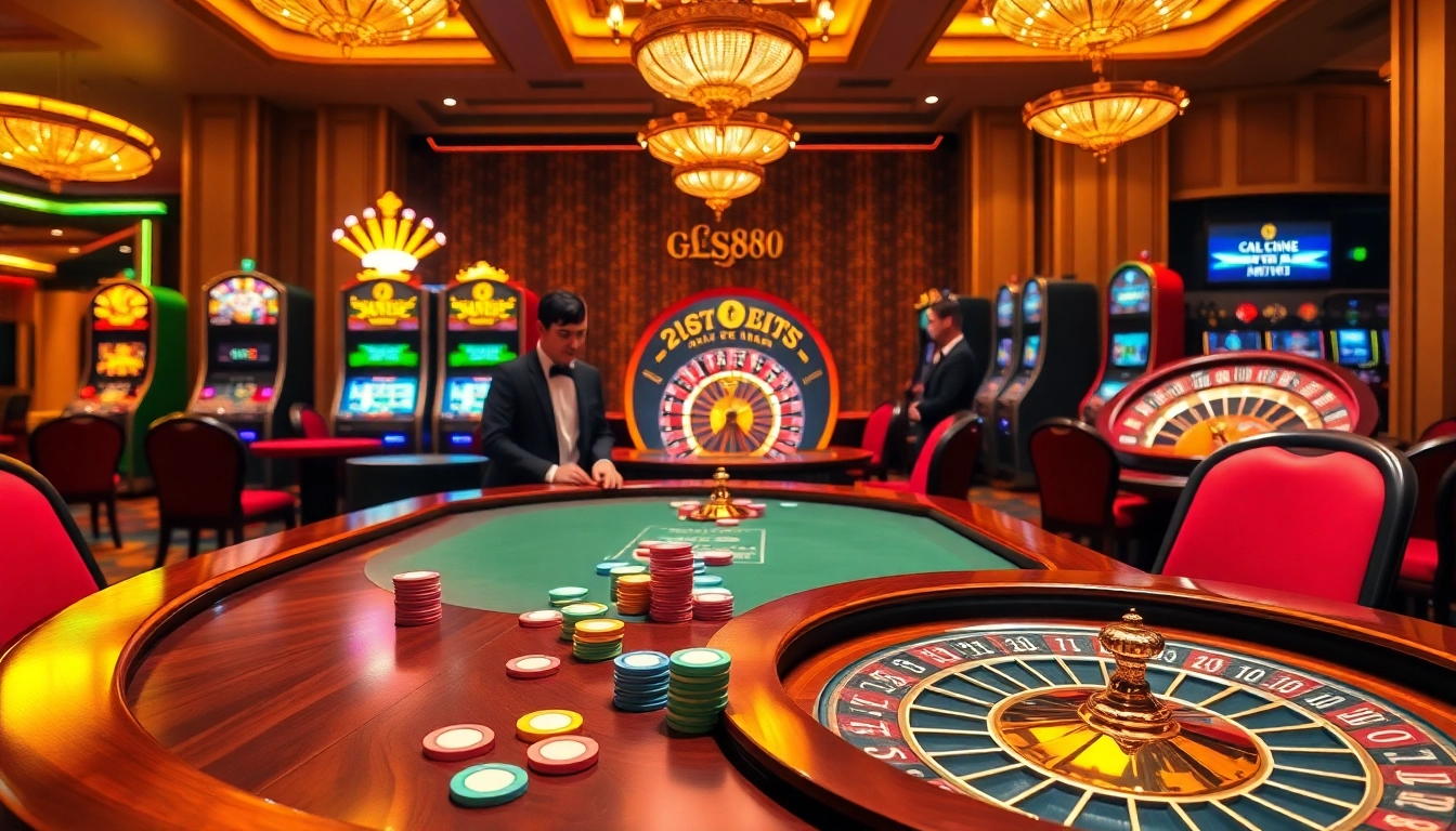 Experience the thrill of winning at GG88 casino tables with vibrant gaming action.