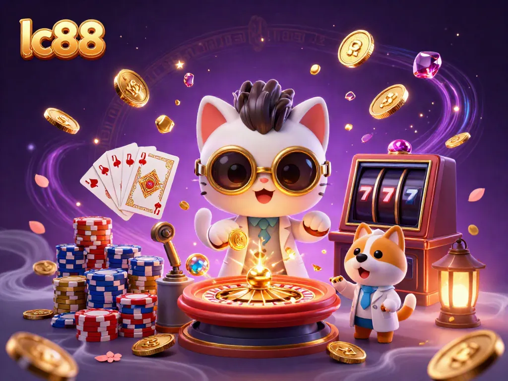 Engage in thrilling gameplay on lc88 with colorful casino elements and dynamic characters.