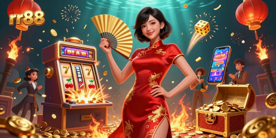 Experience jackpot thrills with rr88's vibrant slot games and stunning casino visuals.
