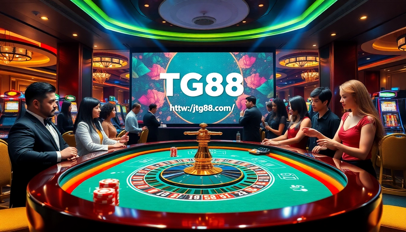 Engage in thrilling gambling action at https://jtg88.com/, featuring a vibrant casino atmosphere and professional roulette.