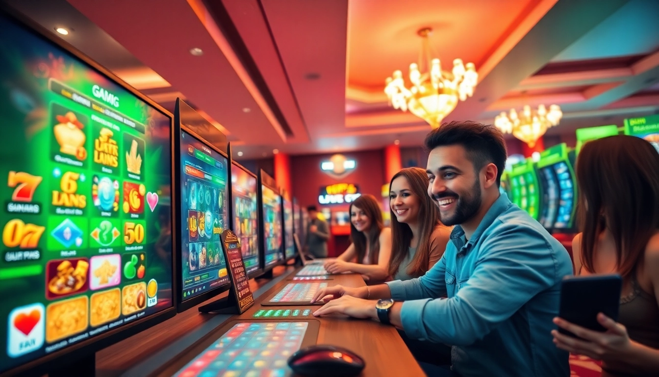 Experience online gaming excitement at tk88win.live with vibrant game displays and joyful players.