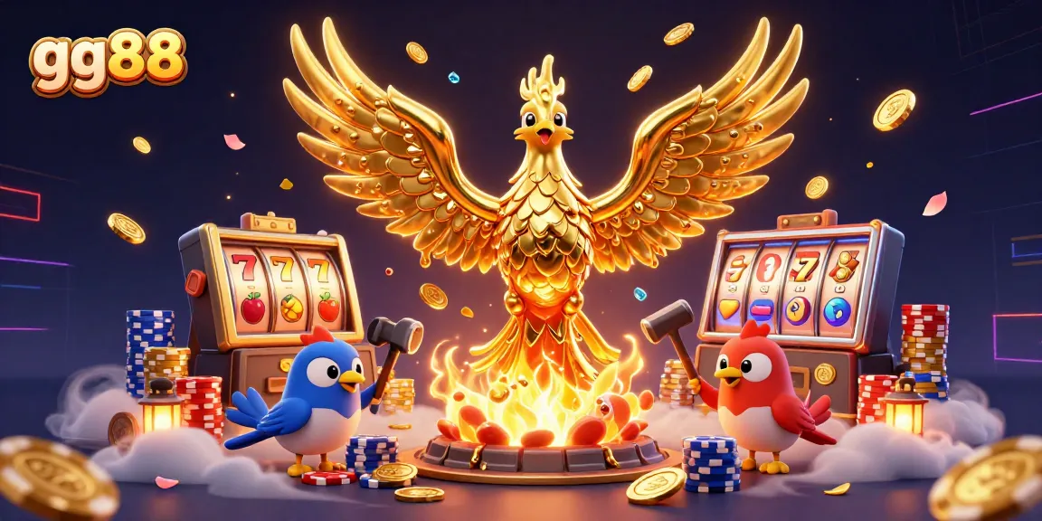 Spin the reels of gg88's colorful slot games with vibrant animations and dynamic elements.