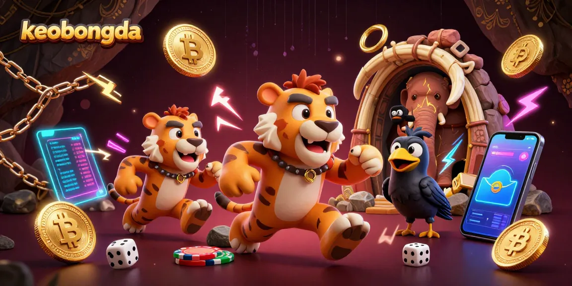 Experience thrilling betting at keobongda, where cavemen and sabertooth tigers run a prehistoric casino.