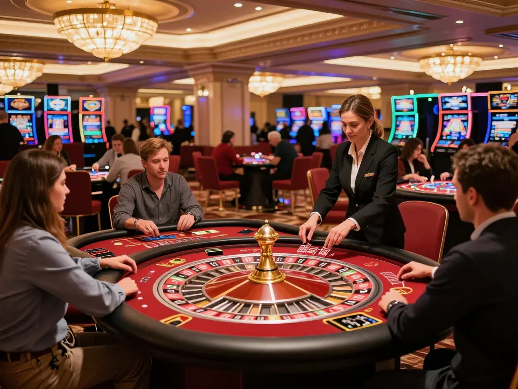 Experience the excitement at https://789winn.click/ with a captivating roulette game in an upscale casino environment.