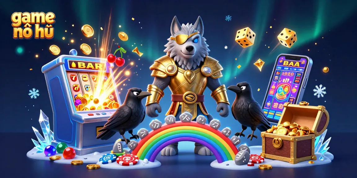 Experience the excitement of game nổ hũ with dynamic slot machine action and vibrant casino visuals.
