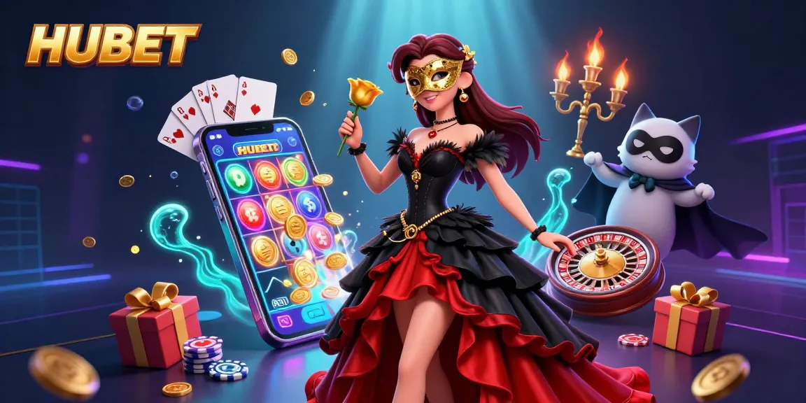 HUBET showcases thrilling slot games with vibrant visuals and winning opportunities.