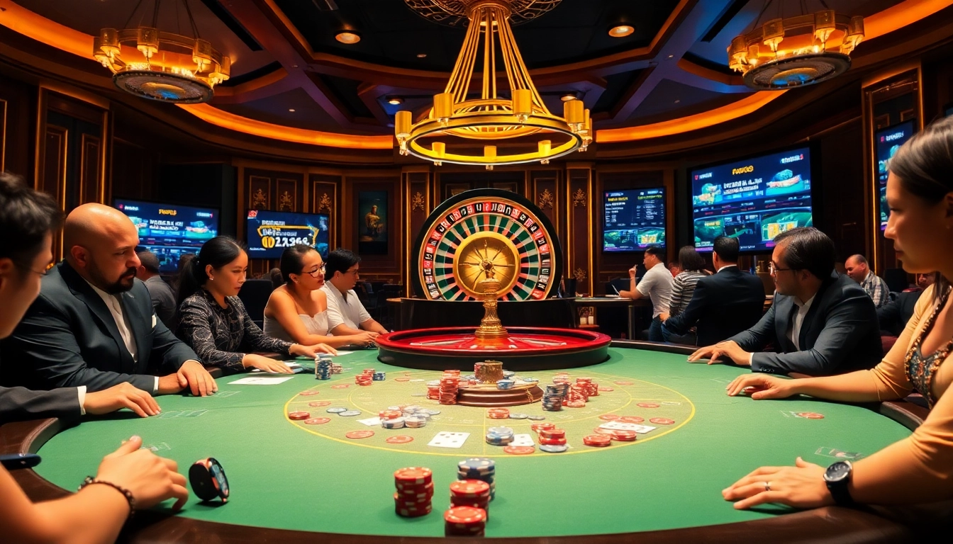 Experience the thrill of gaming at https://99okwin.live with players enjoying poker and roulette.