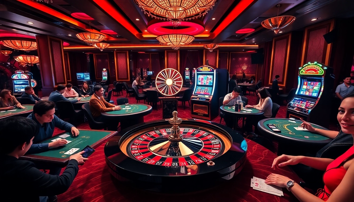 Experience the excitement of winning at jl55 club's vibrant casino tables and slot machines.